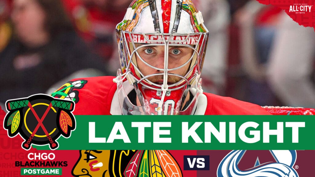 CHGO Blackhawks POSTGAME Podcast | Spencer Knight & Blackhawks Battle But Lose vs. Avalanche