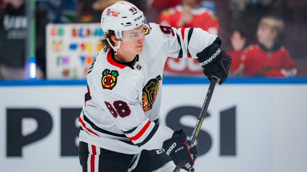 Chicago Blackhawks forward Connor Bedard