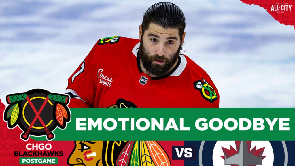 CHGO Blackhawks POSTGAME | Blackhawks Come Up SHORT vs Jets in Pat Maroon and Alec Martinez’s final games