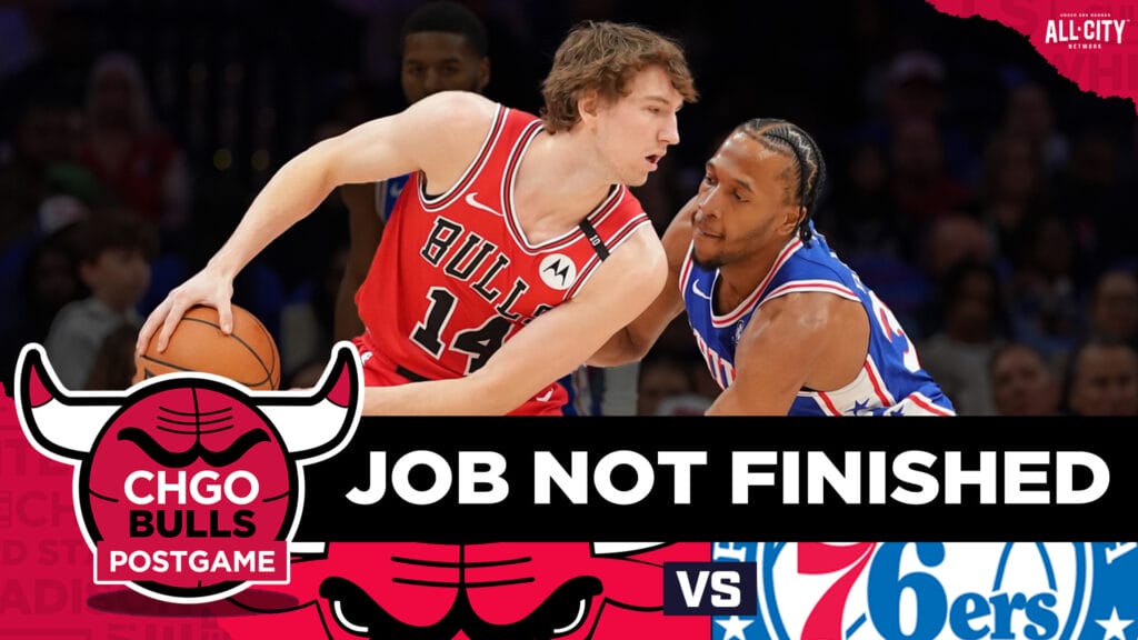 Bulls beat 76ers in season finale to reach 39 wins ahead of Play-In Tournament | CHGO Bulls Postgame