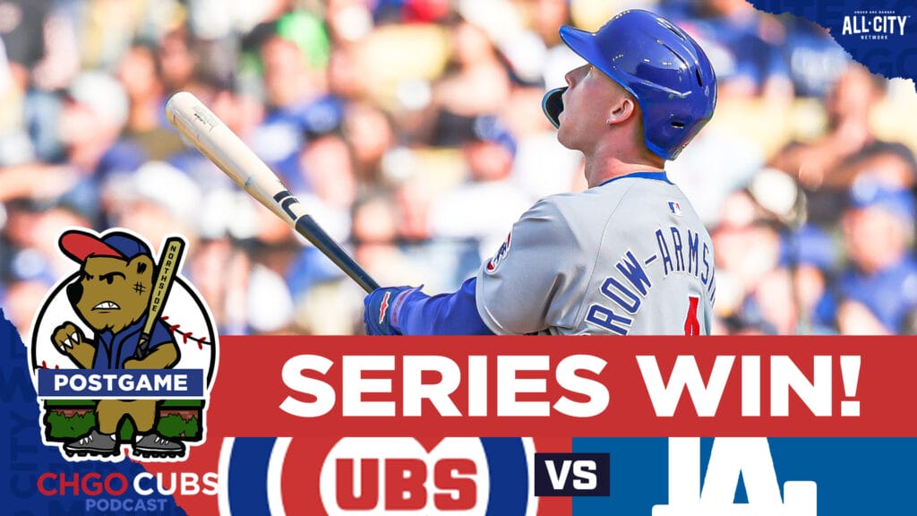 CHGO Cubs Podcast: Pete Crow-Armstrong’s HUGE day lead Cubs to series win over the Dodgers