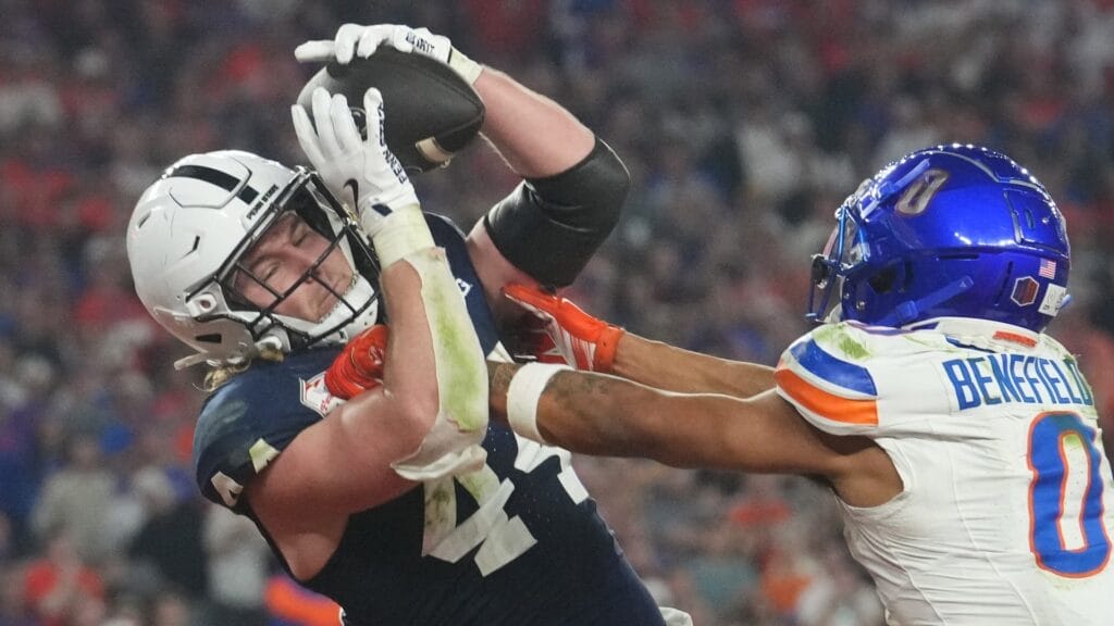 Chicago Bears draft prospect Tyler Warren