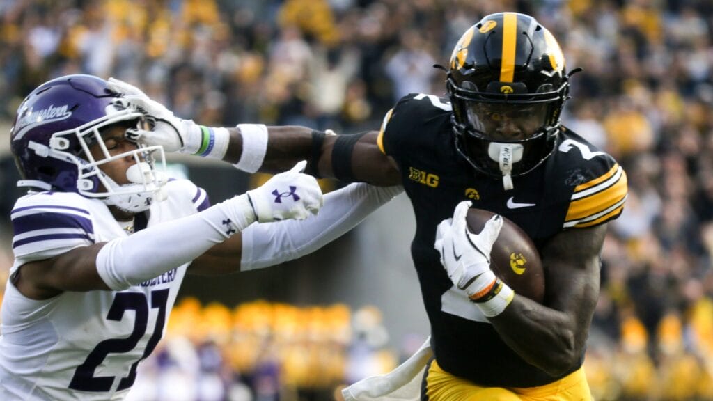 Chicago Bears draft candidate Kaleb Johnson