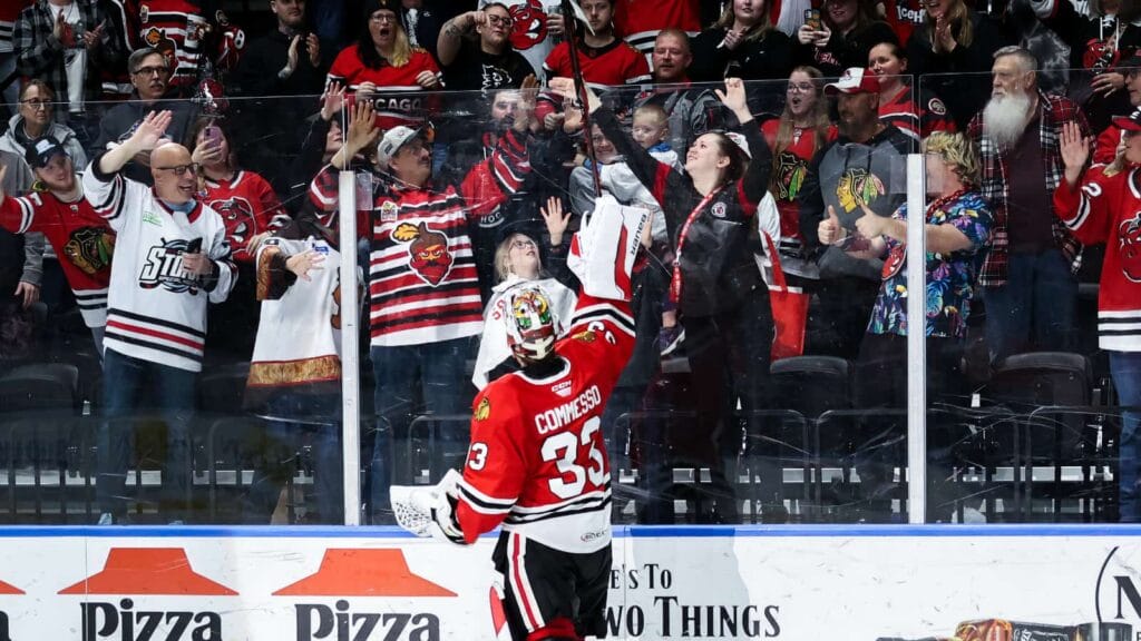Blackhawks Rebuild Report: Drew Commesso’s shutout leads IceHogs to advance in Calder Cup Playoffs