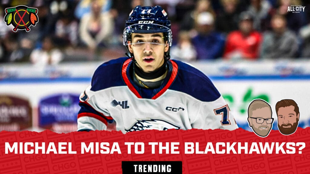 CHGO Blackhawks Mini Podcast: Could the Chicago Blackhawks Draft Michael Misa at No. 3?