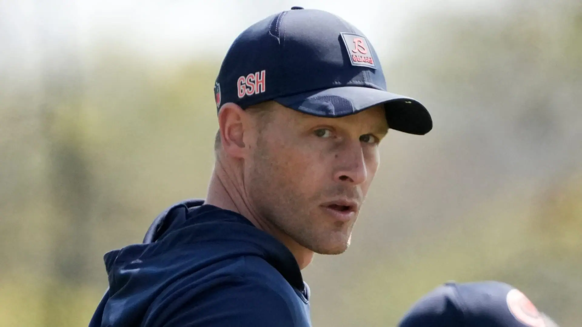 Chicago Bears head coach Ben Johnson