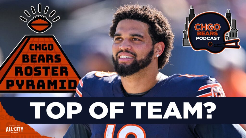 CHGO Bears Podcast: Chicago Bears Roster Pyramid: Is Caleb Williams TOP-FIVE?