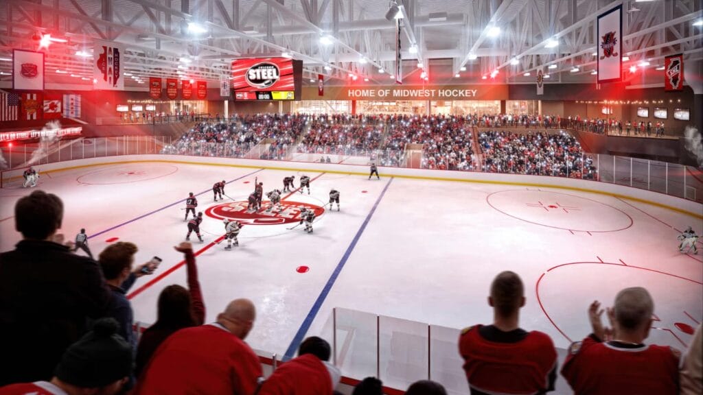 Fifth Third Arena expansion brings USHL’s Chicago Steel to the city