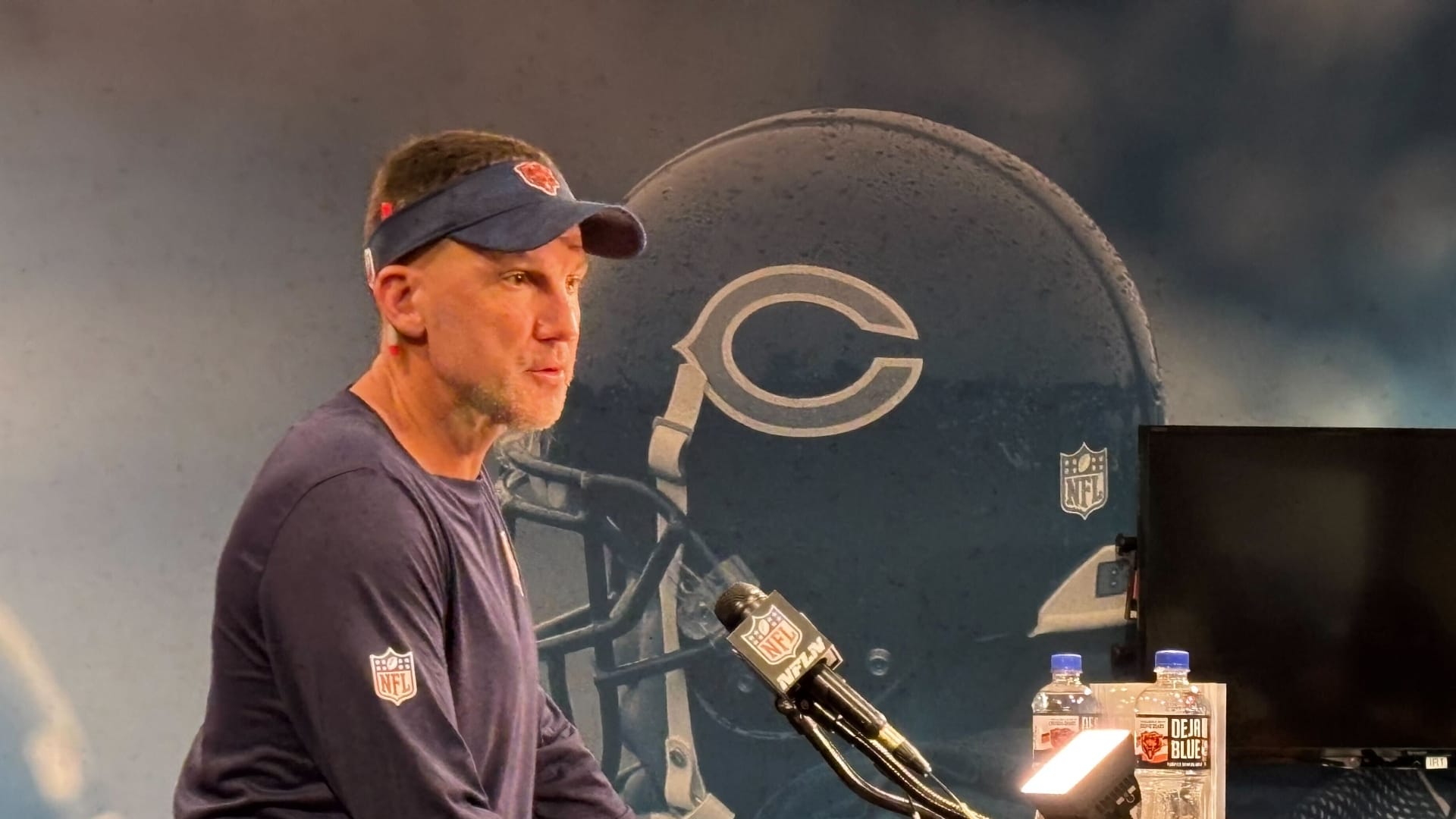 Chicago Bears defensive coordinator Dennis Allen