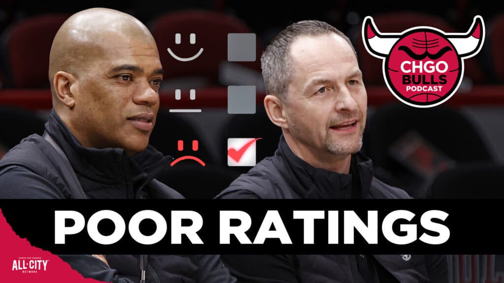 Arturas Karnisovas, Marc Eversley ranked 29th among NBA front offices | CHGO Bulls Podcast