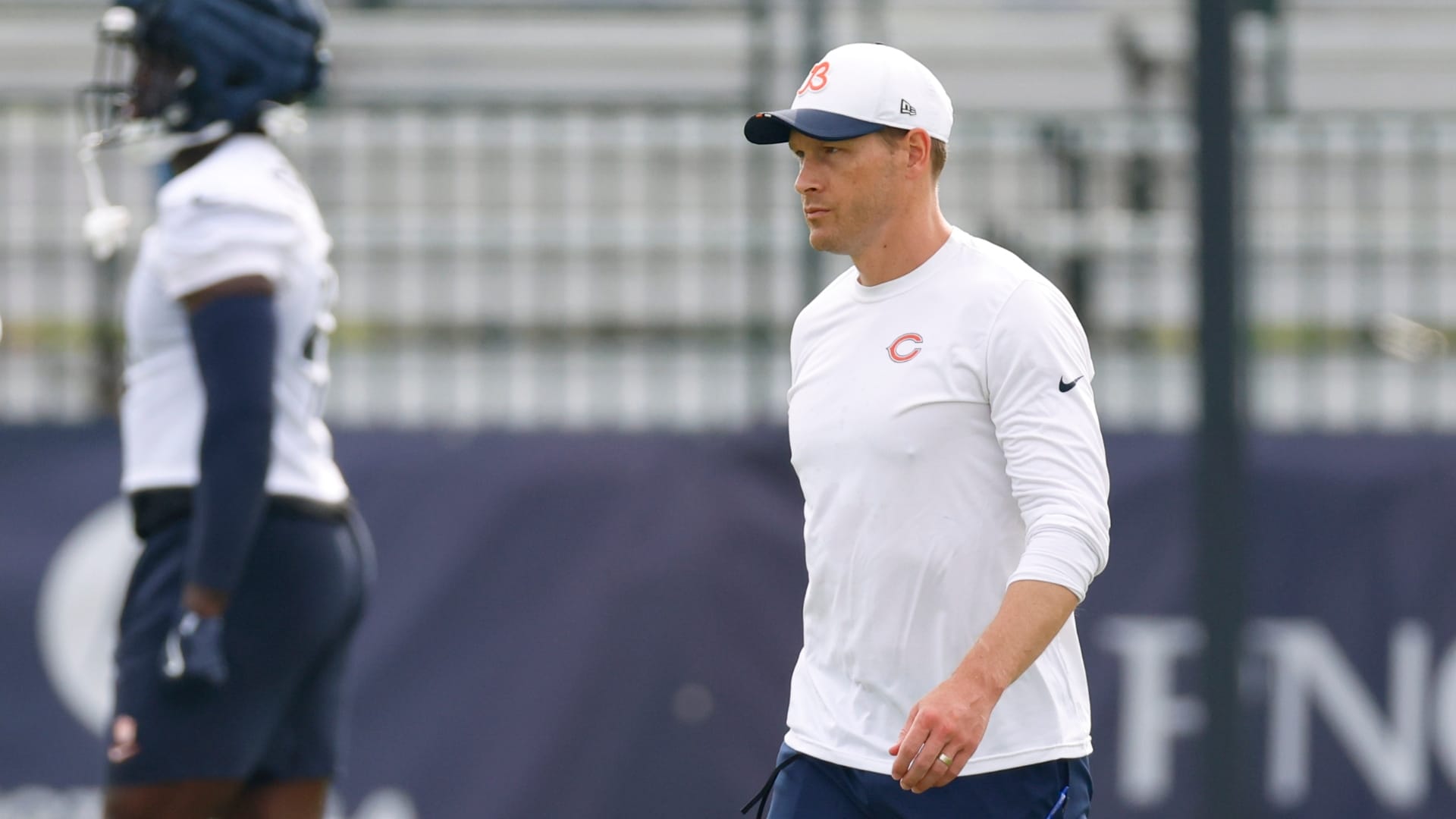 Chicago Bears head coach Ben Johnson