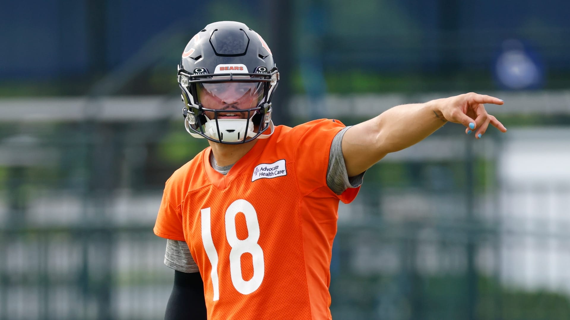 Chicago Bears quarterback Caleb Williams