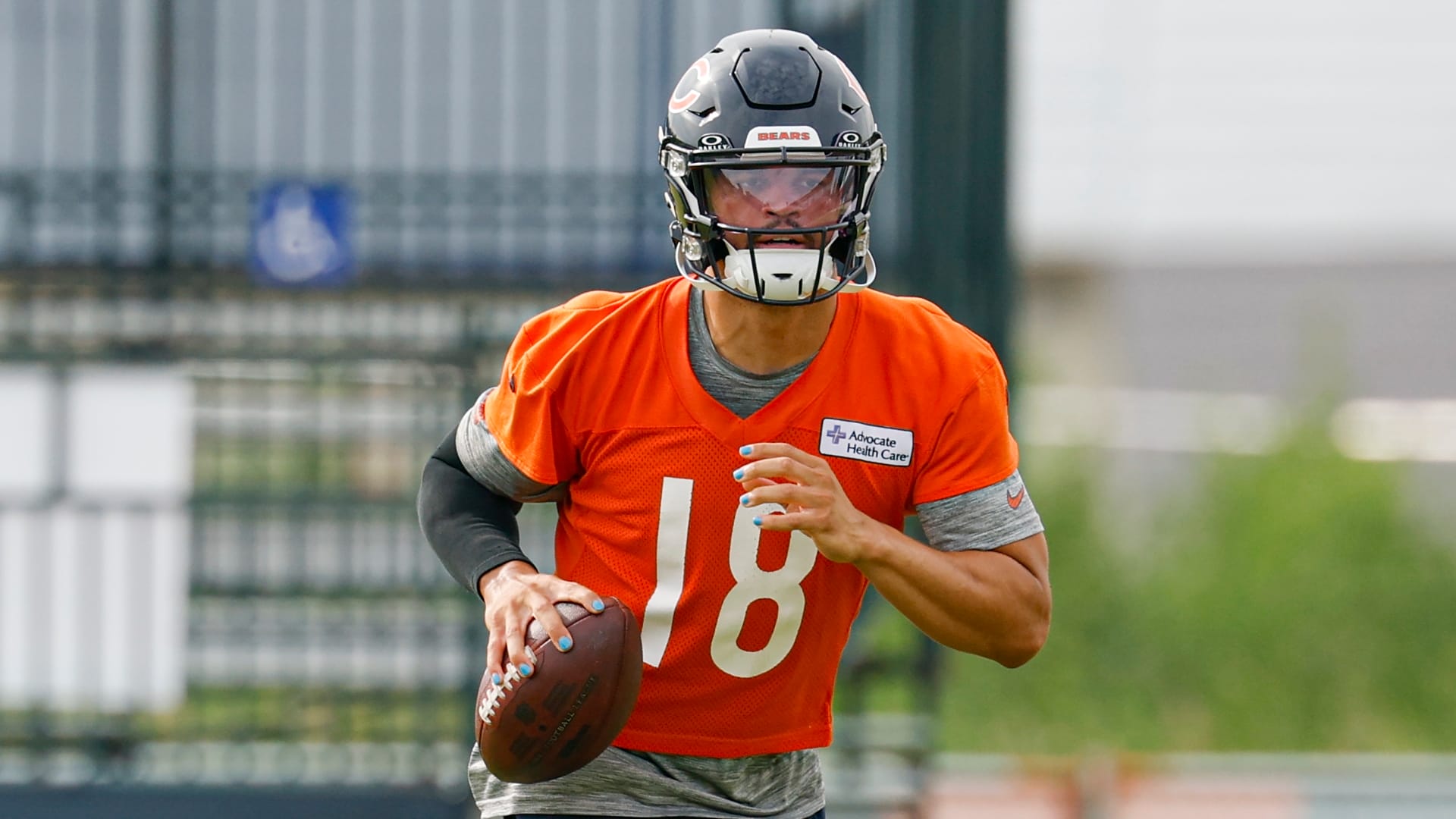 Chicago Bears quarterback Caleb Williams