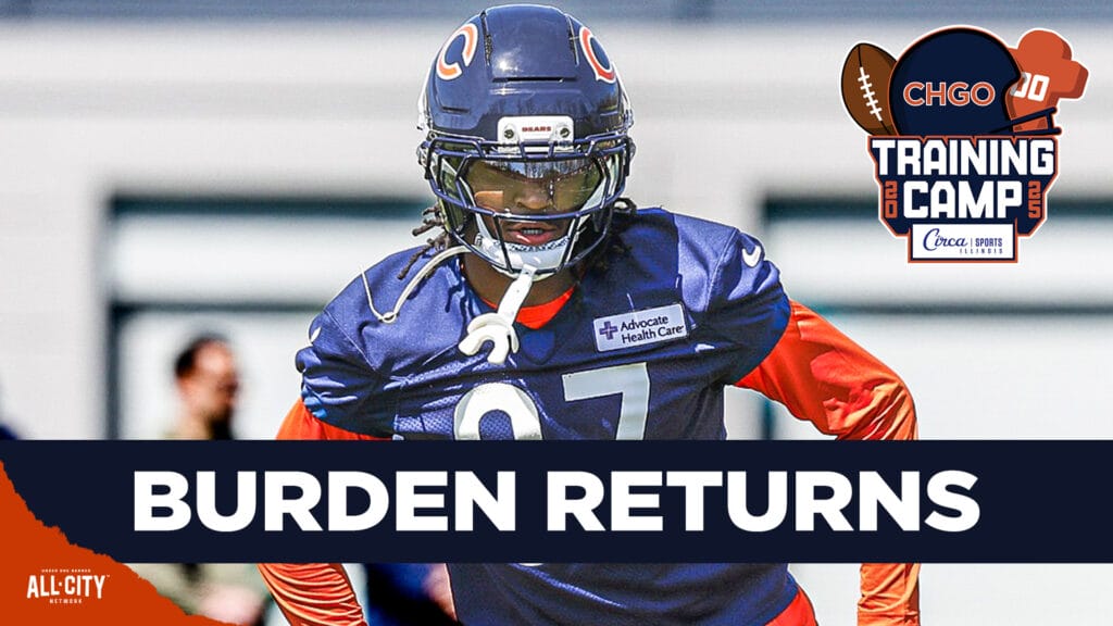 CHGO Bears Podcast – PADS GO ON: Luther Burden Returns, as Chicago Bears Go Through Sweltering Practice
