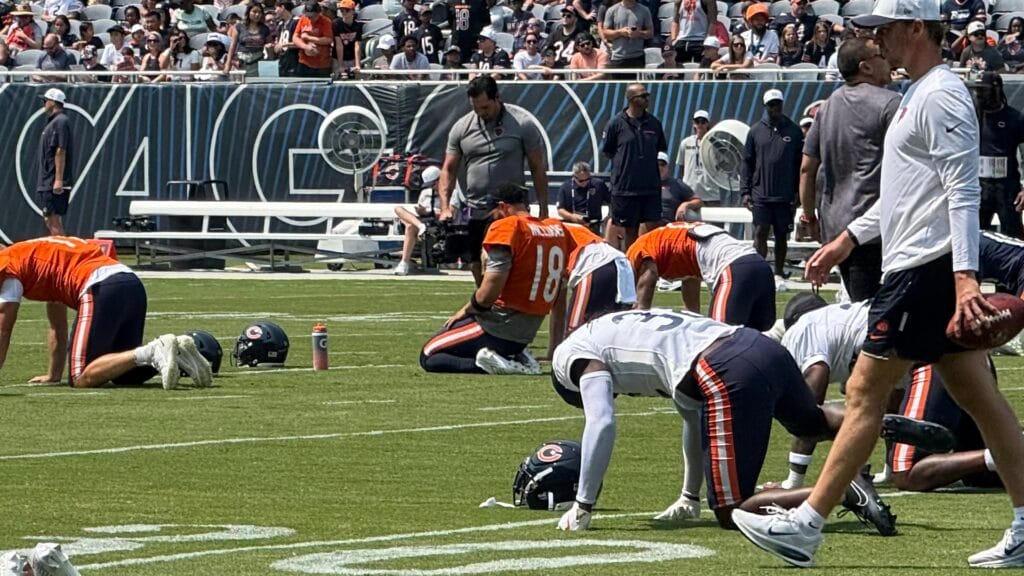 Chicago Bears quarterback Caleb Williams