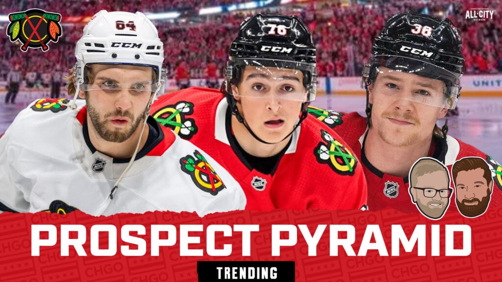 CHGO Blackhawks Mini Pod | Who’s RISING in the 2025 Chicago Blackhawks Prospect Pyramid?