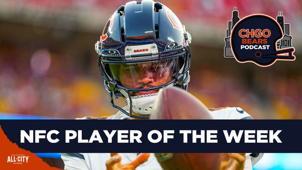 CHGO Bears Podcast – PLAYER OF THE WEEK: Caleb Williams Wins NFC Honors, Looks Onward to Raiders