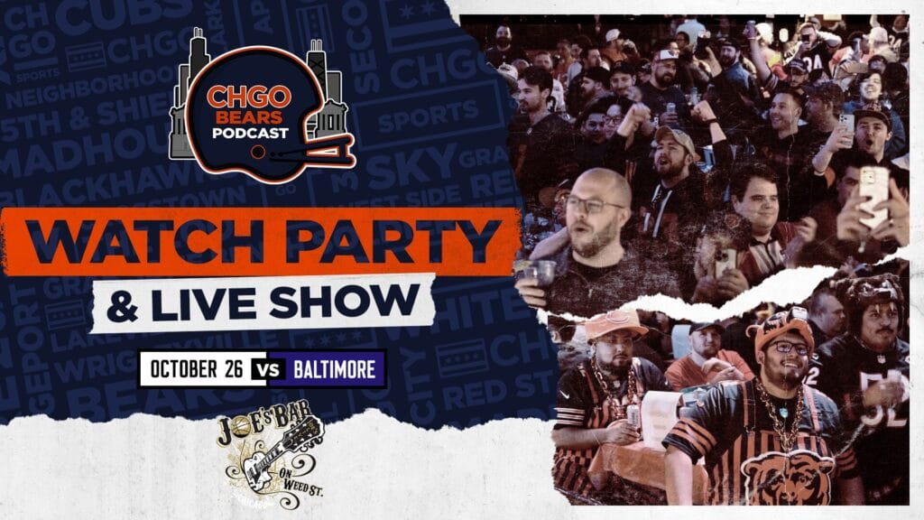 CHGO Bears Watch Party vs Baltimore Ravens
