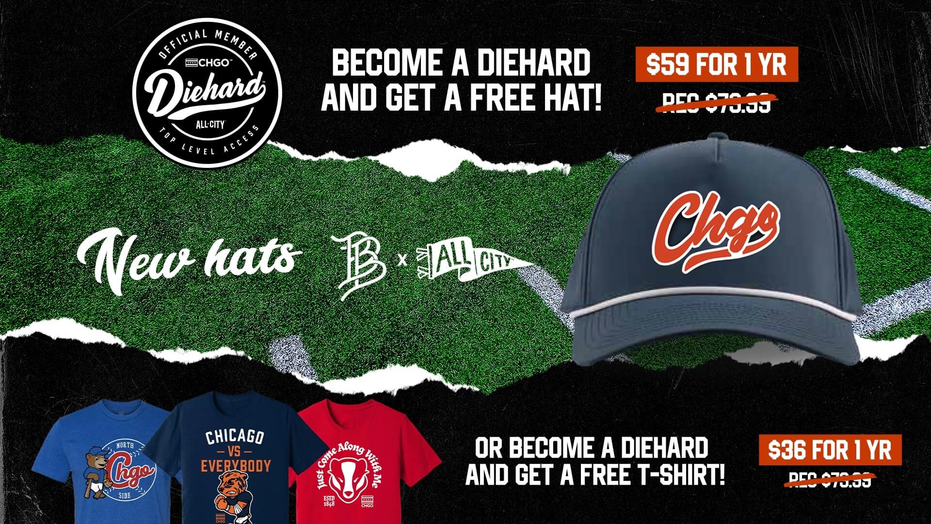 CHGO Diehard hatpromoFullscreen