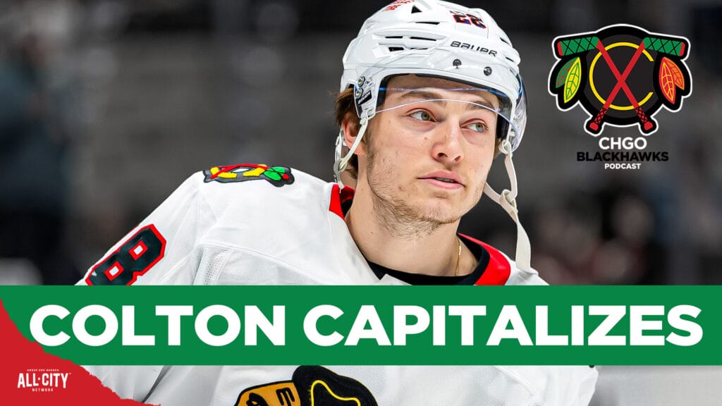 CHGO Blackhawks POSTGAME Podcast | Colton Dach IMPRESSES with goal in Hawks’ loss to the Red Wings