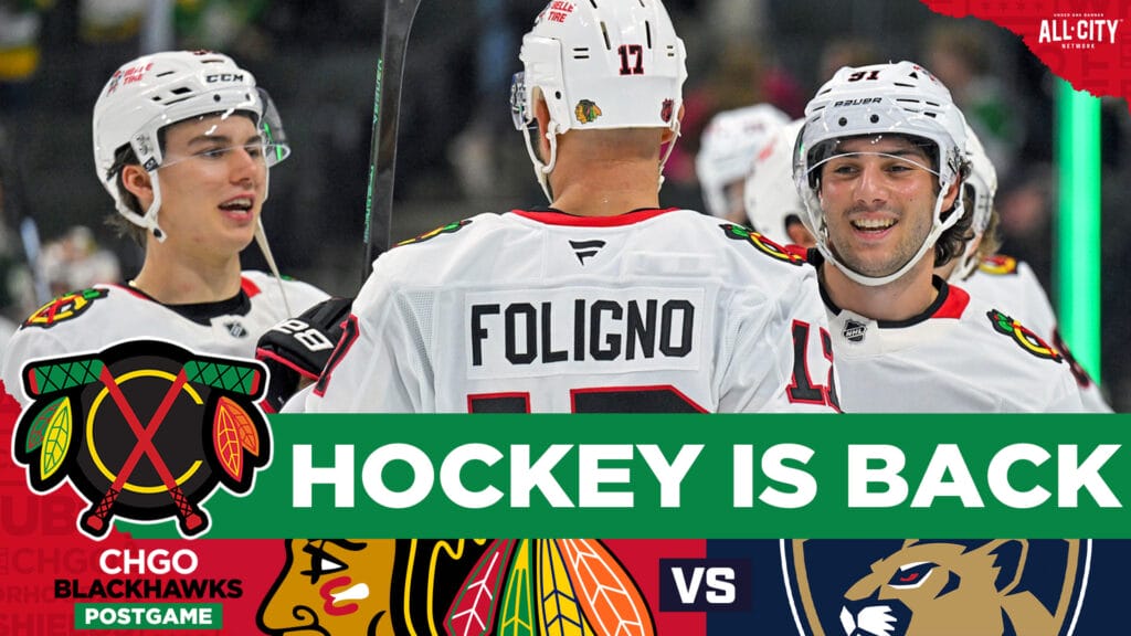 CHGO Blackhawks Podcast: Frank Nazar BRIGHT SPOT in Chicago Blackhawks Loss to Panthers