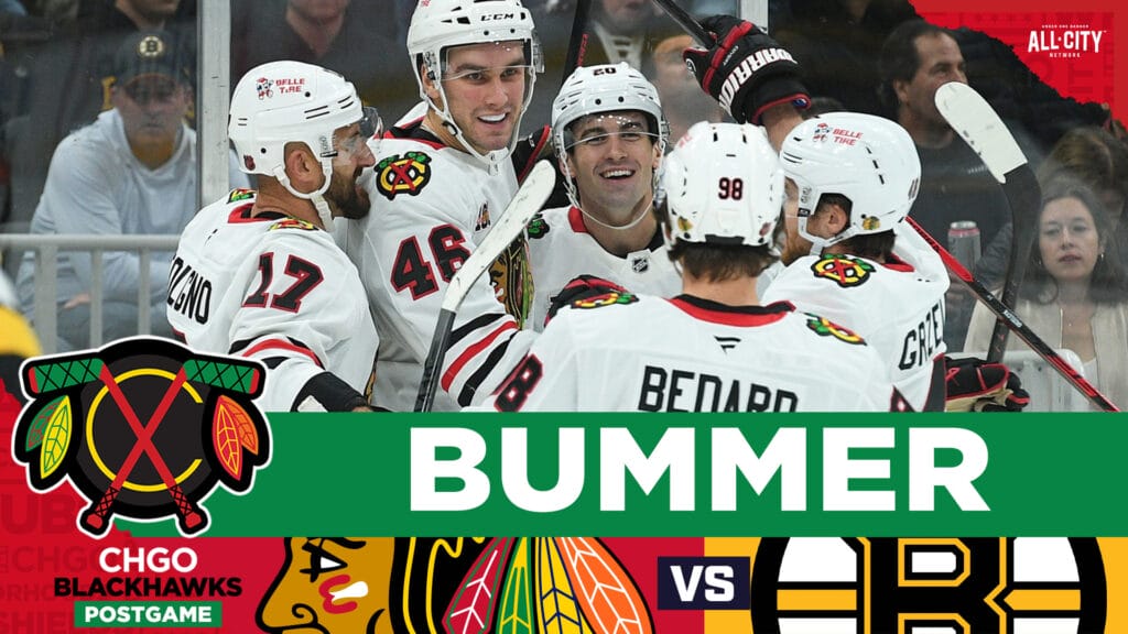 CHGO Blackhawks Podcast: Connor Bedard SCORES in a valiant Blackhawks’ effort in Boston
