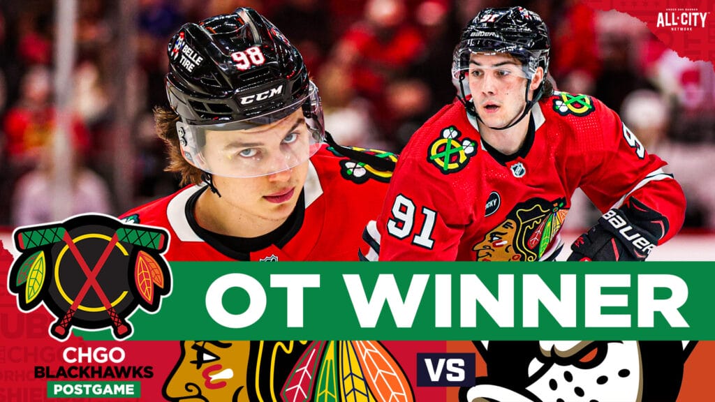 CHGO Blackhawks POSTGAME Podcast | Frank Nazar, Blackhawks Win OT Thriller vs Ducks