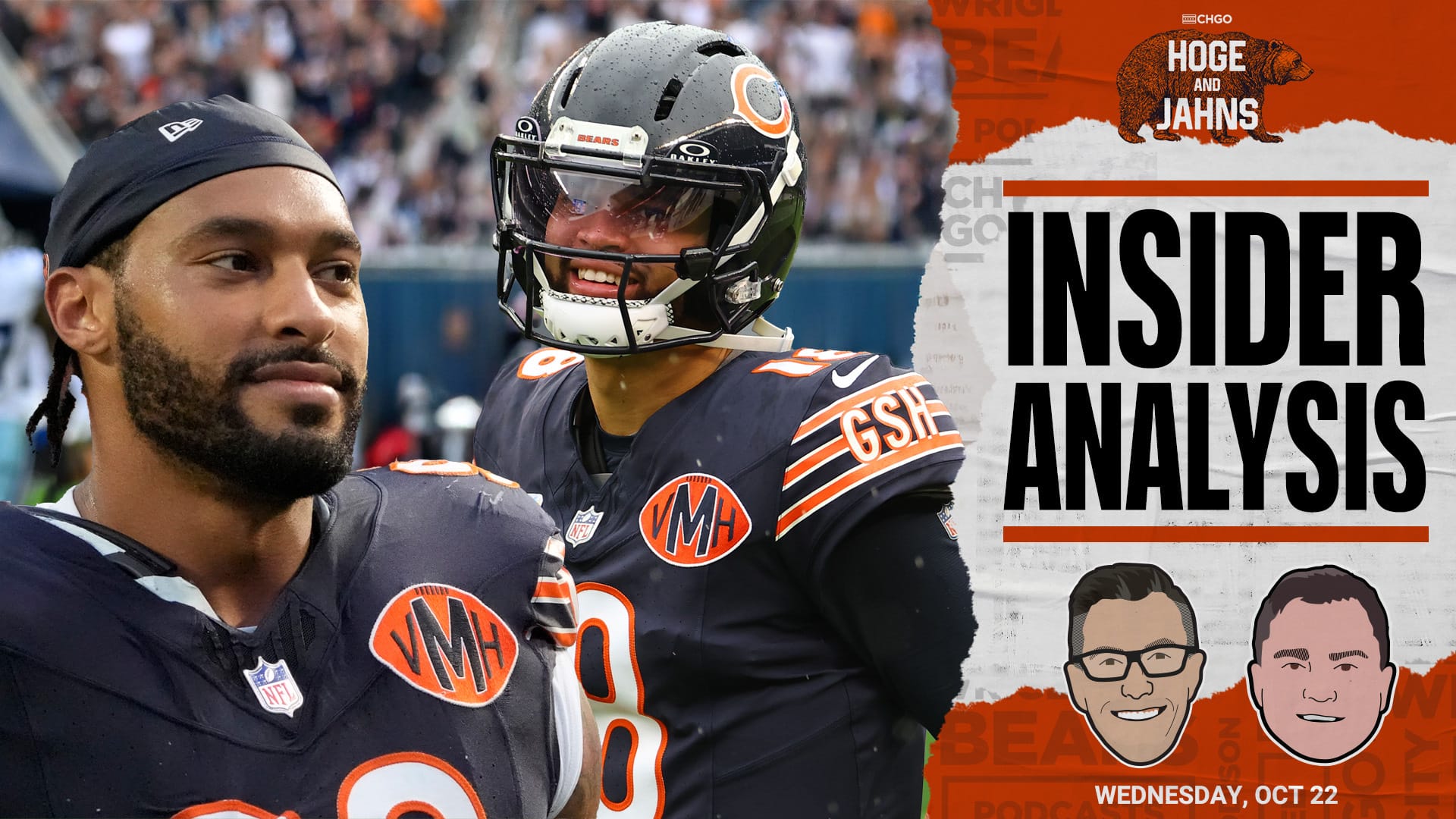 Bears QB Caleb Williams and DE Montez Sweat