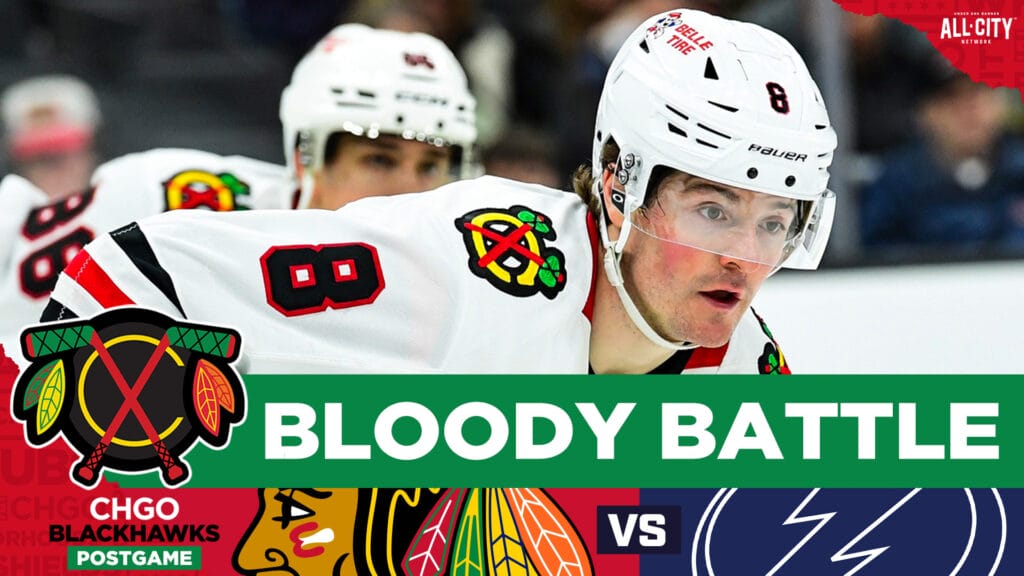 CHGO Blackhawks Podcast: BLACKHAWKS POSTGAME – Ryan Donato WINS Bloody Battle vs Lightning!