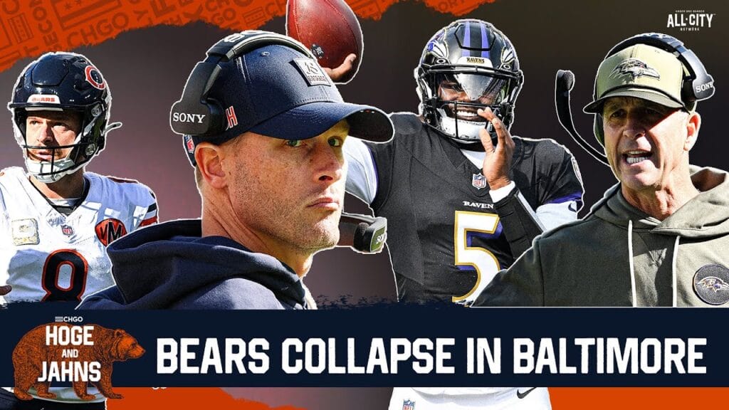 Streak OVER: Caleb Williams, Chicago Bears Outplayed by Tyler Huntley, Ravens