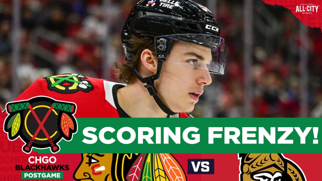 CHGO BLACKHAWKS POSTGAME PODCAST: Connor Bedard EXPLODES for Hat Trick in Win vs Senators!