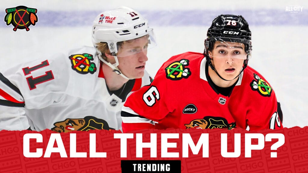 CHGO Blackhawks Mini Pod | What Should the Chicago Blackhawks Do with Nick Lardis & Oliver Moore?