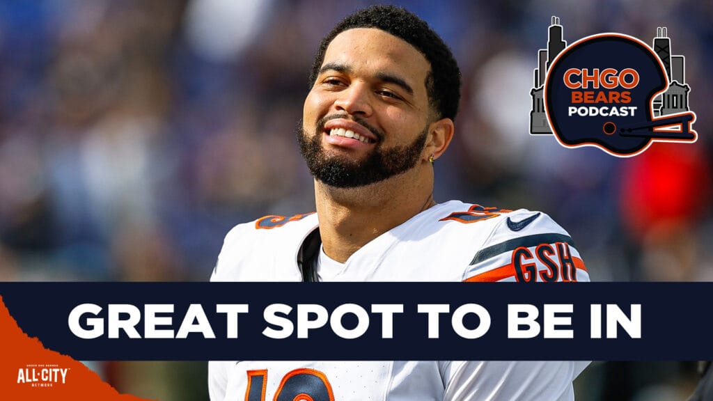 CHGO Bears Podcast – Caleb Williams Believes Chicago Bears in “Great Spot” + Dave Wannstedt Joins!
