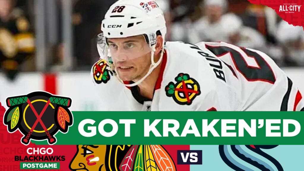 CHGO Blackhawks Podcast: Chicago FALLS to Kraken Despite Andre Burakovsky Goal