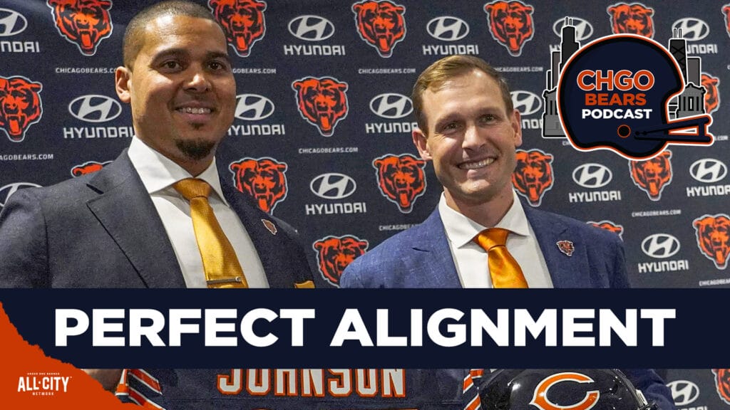 CHGO Bears Podcast – Ryan Poles & Ben Johnson ALIGNED on Chicago Bears Long-Term Goals