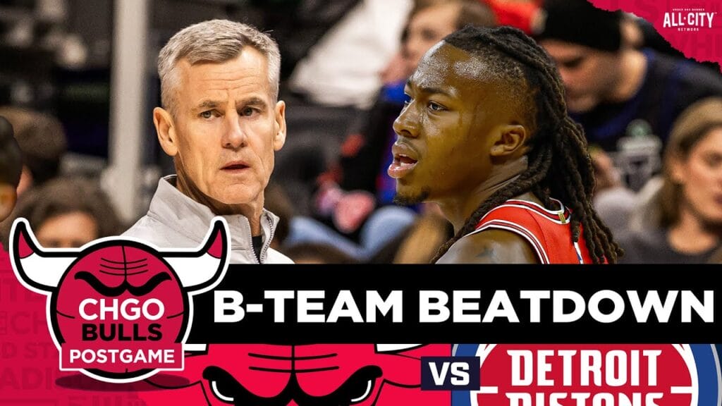 Embarrassing Effort as Bulls Lose to Depleted Pistons | CHGO Bulls Postgame