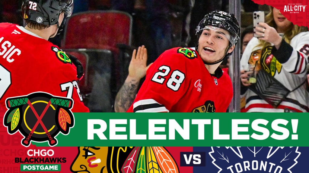 CHGO BLACKHAWKS POSTGAME: Chicago TRIUMPHS Over Maple Leafs, Colton Dach Leads the Way!