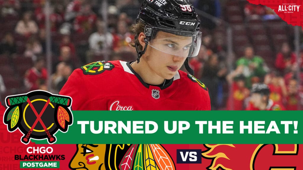 CHGO BLACKHAWKS POSTGAME: Connor Bedard HAT TRICK & Chicago Beats Calgary!