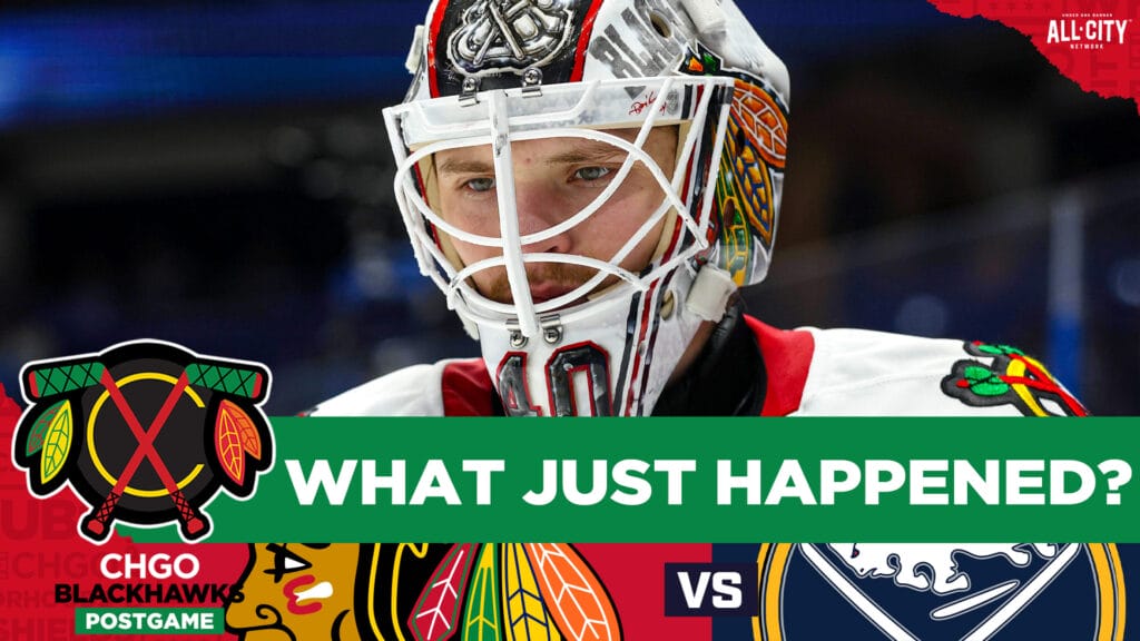 CHGO Blackhawks Podcast: Nine Goals Against Soderblom, Chicago STRUGGLES in Buffalo