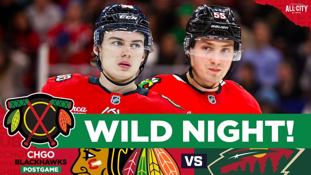 CHGO BLACKHAWKS POSTGAME | Chicago Losing Streak Continues, Levshunov First NHL Goal