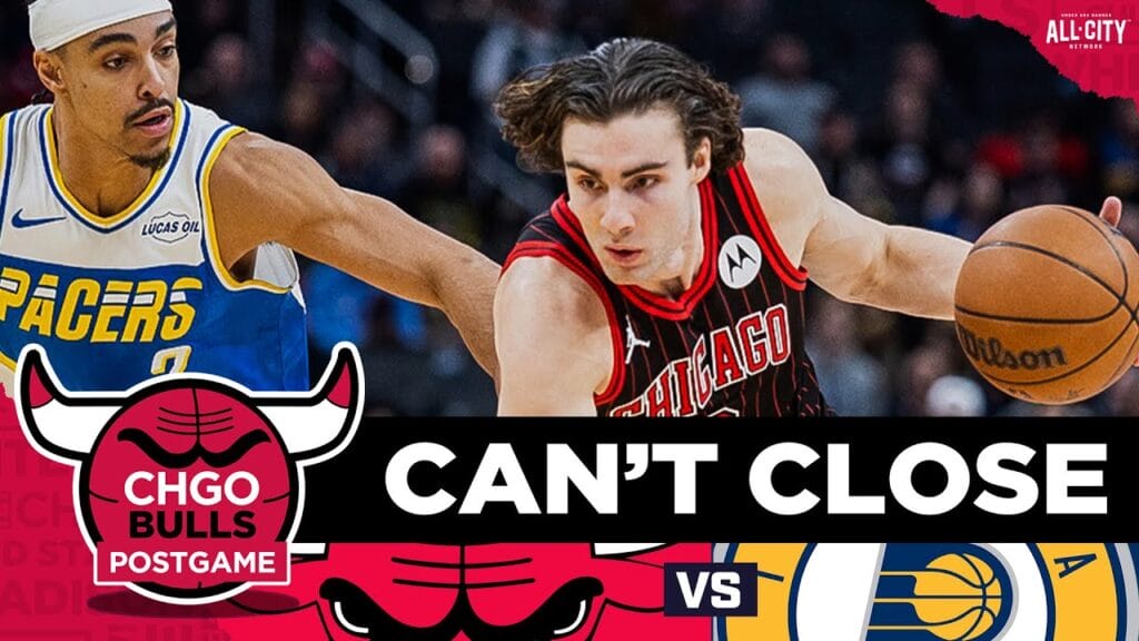 Pascal Siakam Hits Dagger as Bulls Lose to Pacers | CHGO Bulls Postgame