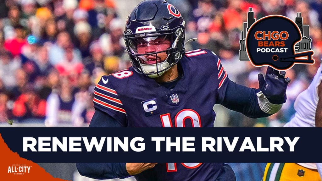 CHGO Bears Podcast – RIVALRY RENEWED: Caleb Williams UNFAZED by Expectations Ahead of Green Bay Packers Game