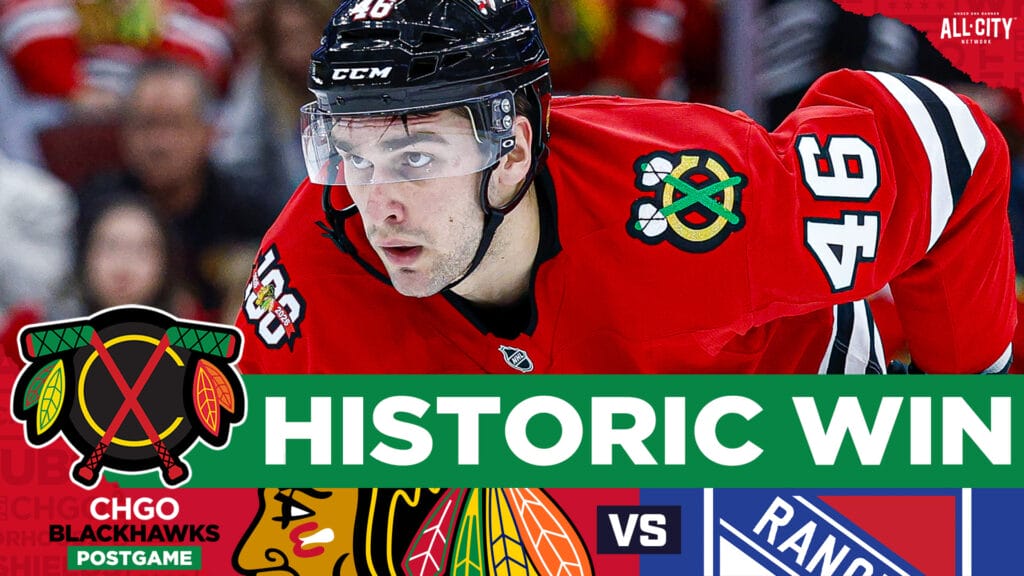 CHGO BLACKHAWKS POSTGAME: Crevier Goes Shorthanded, Red Beats Blue in Original Six Tilt
