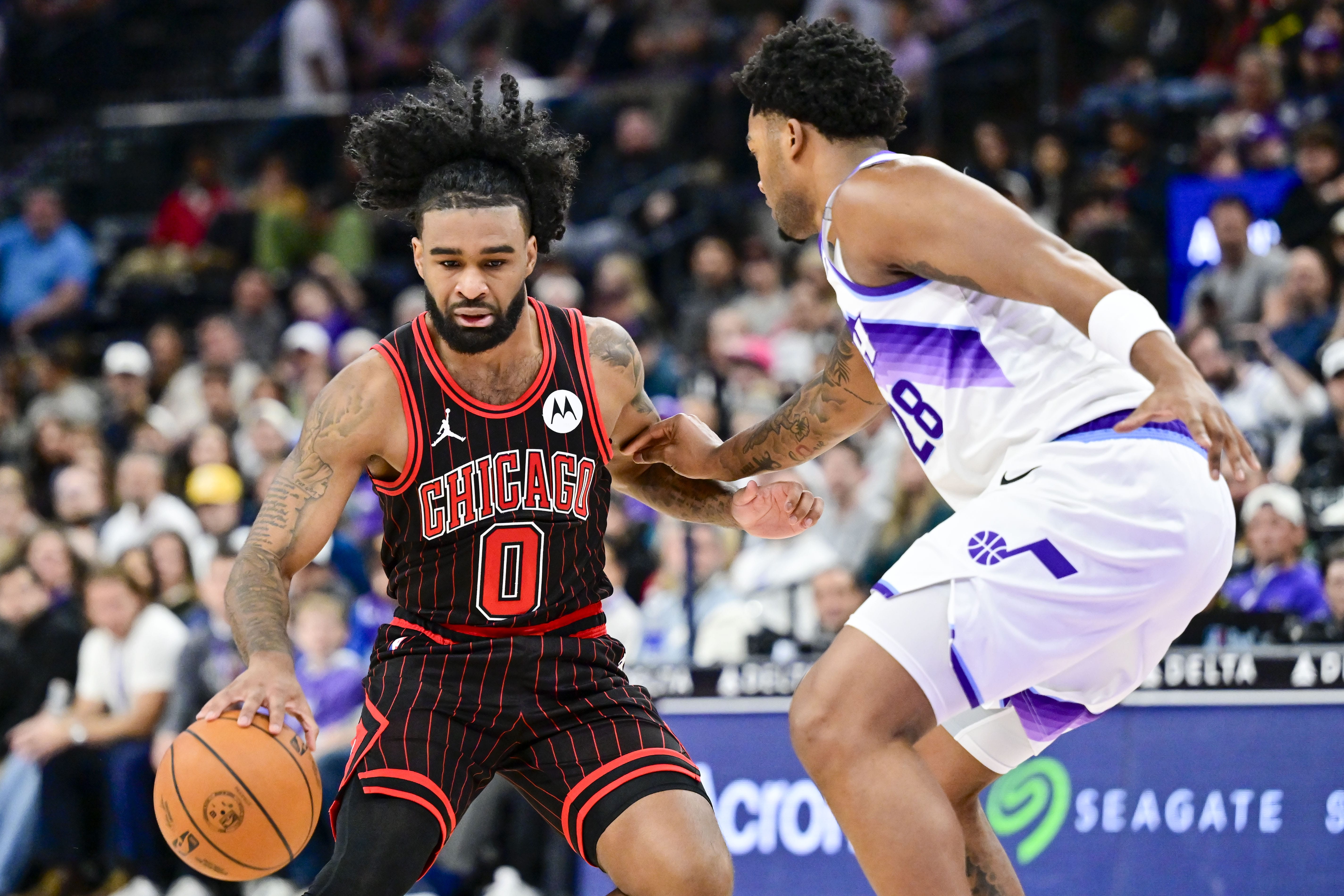 What could the Bulls get for Coby White?