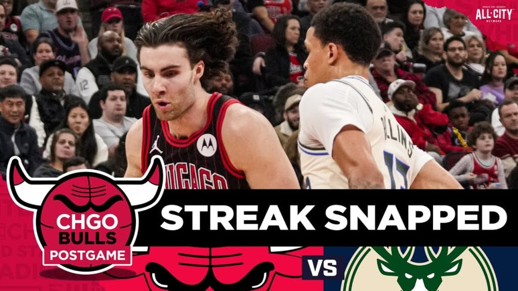 Bulls Win Streak SNAPPED, Fall to Giannis and the Bucks | CHGO Bulls Podcast