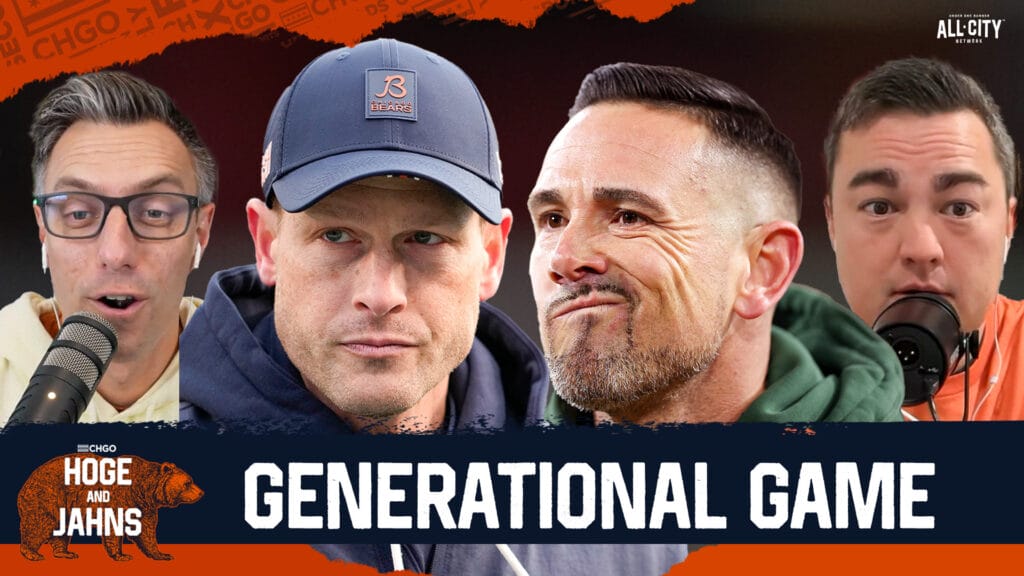 Chicago Bears' Ben Johnson and Packers coach Matt LaFleur