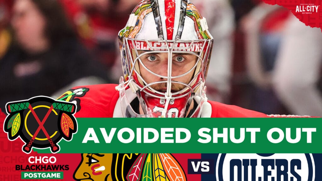 CHGO BLACKHAWKS POSTGAME: Spencer Knight Keeps Hawks Competitive In Loss vs Oilers