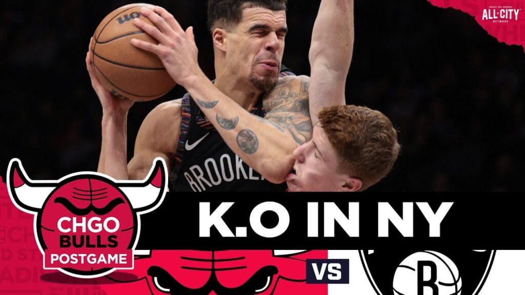 Nikola Vucevic Heave, Bulls Comeback Fall Short in Loss to Nets | CHGO Bulls Postgame