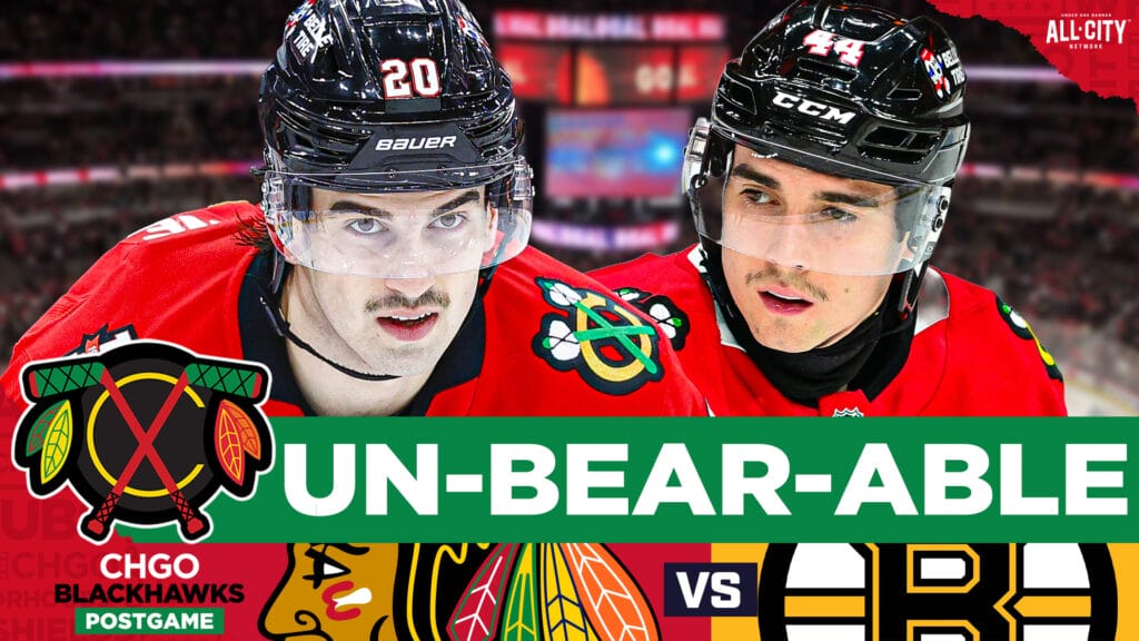 CHGO BLACKHAWKS POSTGAME: Early Edge SLIPS Away as Chicago Falls to Boston