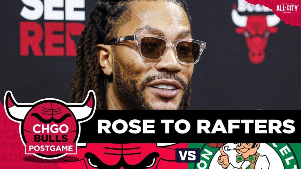 Derrick Rose Jersey Retirement & Kevin Huerter Hits Game Winner vs Celtics! | CHGO Bulls Postgame